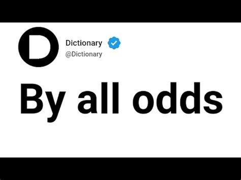 odds tagalog meaning|odds in English .